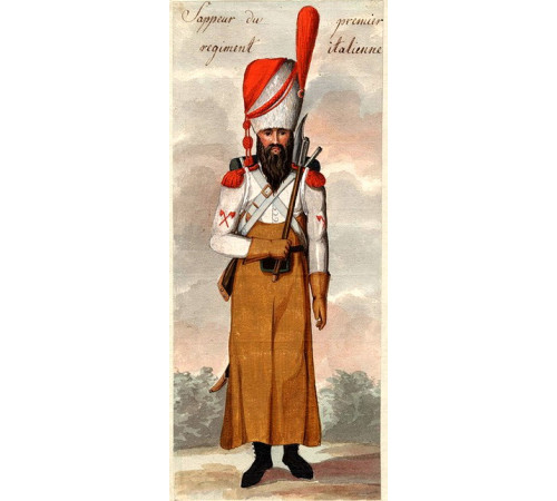 The Kingdom of Italy. The line infantry. The 1st regiment.